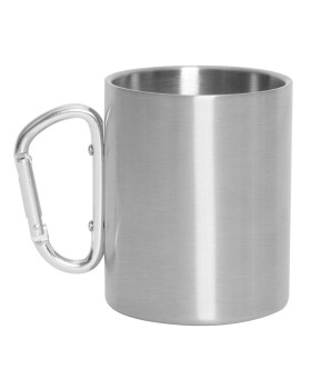 'Rothco 8305 Insulated Stainless Steel Portable Camping Mug With Carabiner Handle – 15 oz'