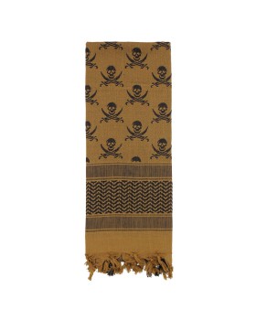 'Rothco 8539 Skulls Shemagh Tactical Desert Keffiyeh Scarf'