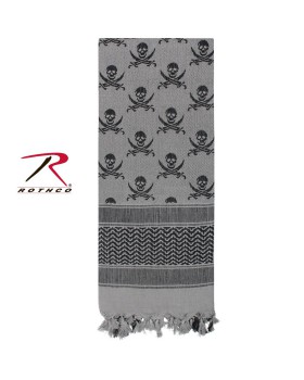 'Rothco 8539 Skulls Shemagh Tactical Desert Keffiyeh Scarf'