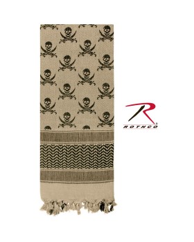 'Rothco 8539 Skulls Shemagh Tactical Desert Keffiyeh Scarf'