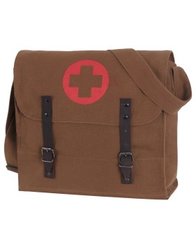 Rothco 8586 Rothco vintage medic canvas bag with cross