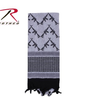 Rothco 8737 Rothco crossed rifles shemagh tactical desert keffiyeh scarf