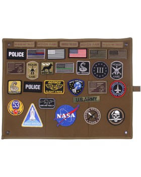 'Rothco 9010 Hanging Roll-Up Morale Patch Board'