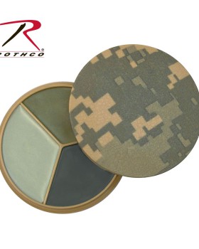 Rothco 9107 Digital Camo 3 Color Face Paint Compact