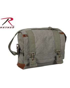 'Rothco 9110 Rothco vintage canvas b-15 pilot messenger bag'