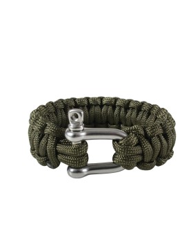 'Rothco 914 Paracord Bracelet with D-Shackle'