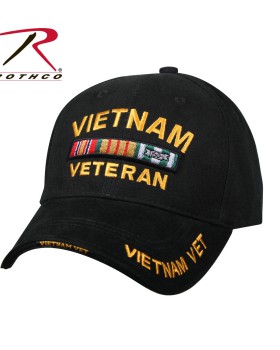 Rothco 9321 Deluxe Low Profile Vietnam Veteran Insignia Cap