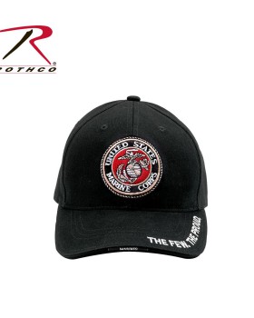 Rothco 9327 Deluxe Low Profile Cap with USMC Eagle, Globe & Anchor Logo