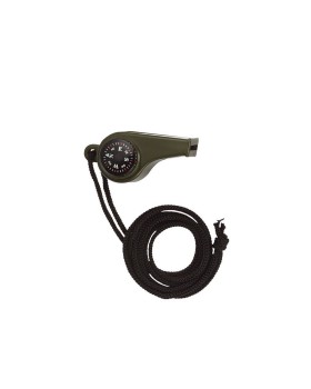 Rothco 9401  Super Whistle with Compass & Thermometer
