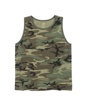 Rothco 9593 Rothco vintage woodland camo tank top