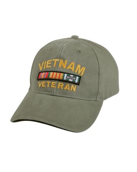 Rothco 9721 Vietnam Veteran Deluxe Vintage Low Profile Insignia Cap