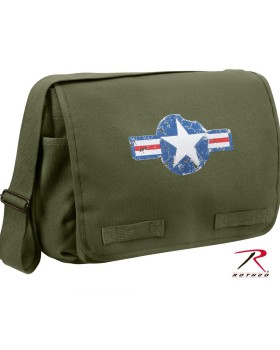 'Rothco 9756 Rothco air corps heavyweight classic messenger bag'