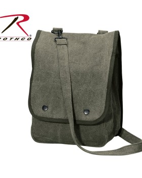 Rothco 9796 Rothco vintage canvas map case shoulder bag