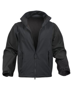 Rothco 9834 Black Soft Shell Uniform Jacket