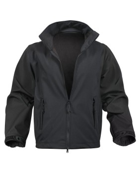 Rothco 9834  Black Soft Shell Uniform Jacket