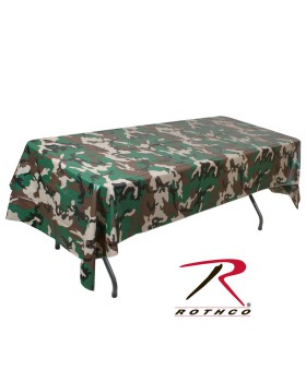 'Rothco 9990 Woodland Camo Tablecloth'
