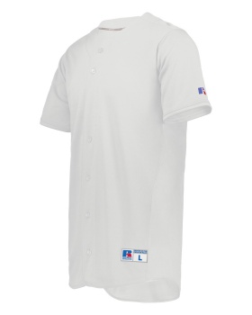 'Russell Athletic 235JMB Youth five tool full button front baseball jersey'