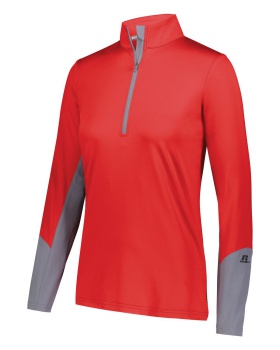 'Russell Athletic 401PSX Ladies' Hybrid Pullover'