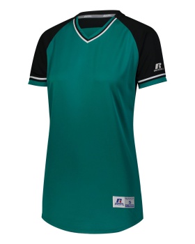 Russell Athletic R01X3X Ladies classic v neck jersey