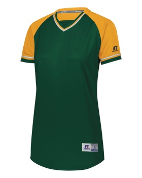 'Russell Athletic R01X3X Ladies classic v neck jersey'