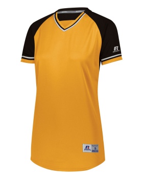 'Russell Athletic R01X3X Ladies' Classic V Neck Jersey'