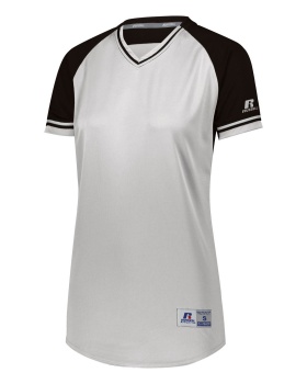 'Russell Athletic R01X3X Ladies classic v neck jersey'