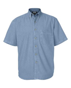 Sierra Pacific 0211 Short Sleeve Denim Shirt