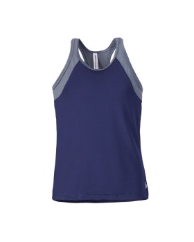 'Soffe 1504G Girls High Neck Track Tank'