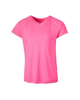 Soffe 1505GB Girls Performance V-neck Tee