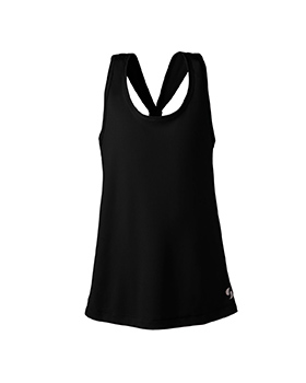 'Soffe 1511G Grls knotted racerback tank'