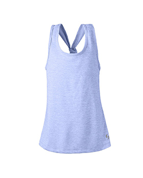 'Soffe 1511G Grls knotted racerback tank'
