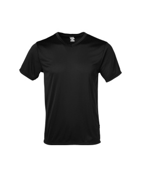 'Soffe 1537MU Men's Adult Short Sleeve V-Neck Tee'