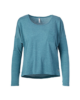 Soffe 1755V Womens Dolman Long Sleeve Tee