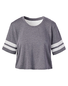 'Soffe 1789V Women's Squad Mesh Crop'