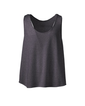 'Soffe 1824V Women's Dance Crop Tank'