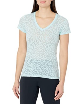 'Soffe 2653V Women's JUNIORS Burn Out V T-Shirt'