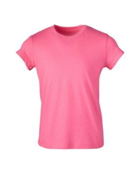 'Soffe 6560G Girls' Short Sleeve Crew Neck Tee'