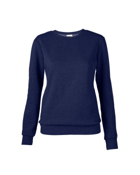 Soffe 7332V Womens Core Fleece Crew Sweatshirt