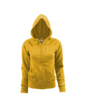 'Soffe 7577V Jr rugby zip hood cttnply'