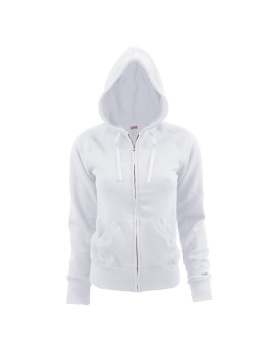 'Soffe 7577V Jr rugby zip hood cttnply'