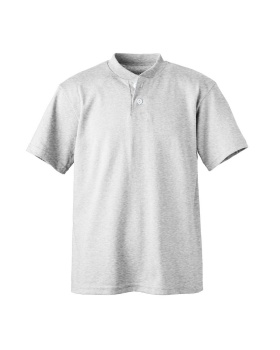 'Soffe B206 Youth 2-Button 50/50 Henley'