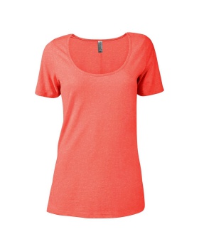 'Soffe P504CS Women's CVC SS Scoop Neck'