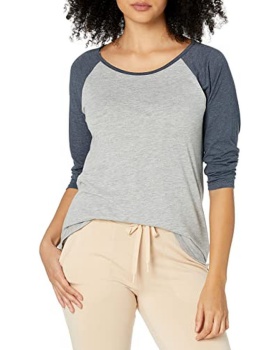 Soffe P508TS Ladies raglan sleeve tee