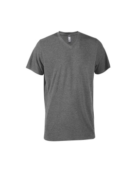 'Soffe P602TS Mens tri blend ss v neck tee'