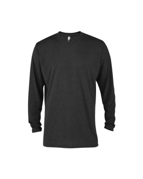 'Soffe P603TS Supreme Adult Tri-Blend Long Sleeve Crew Neck Tee'