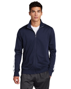 'Sport-Tek JST94 Men's Sport-Tek Tricot Track Jacket'