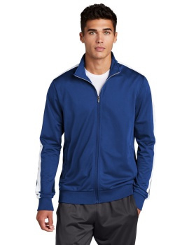 'Sport-Tek JST94 Men's Sport-Tek Tricot Track Jacket'