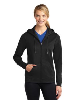 'Sport Tek LST238 Ladies Sport-Wick Fleece Full-Zip Hooded Jacket'