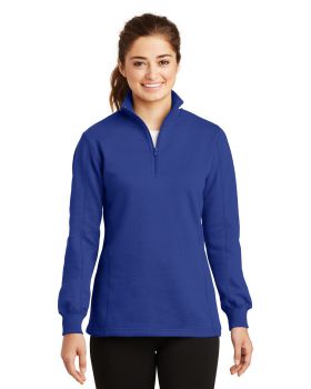 'Sport Tek LST253 Ladies 1/4 Zip Fleece Sweatshirt'