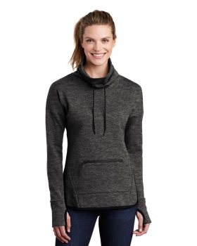 'Sport Tek LST280 Sport Tek  Ladies Triumph Cowl Neck Pullover'